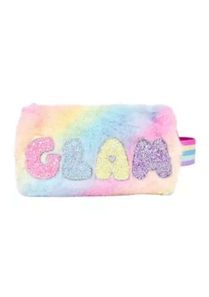 Girls Glam Faux Fur Pouch