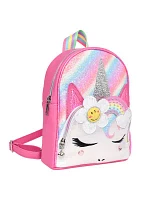 Girls Rainbow Unicorn Mini Backpack