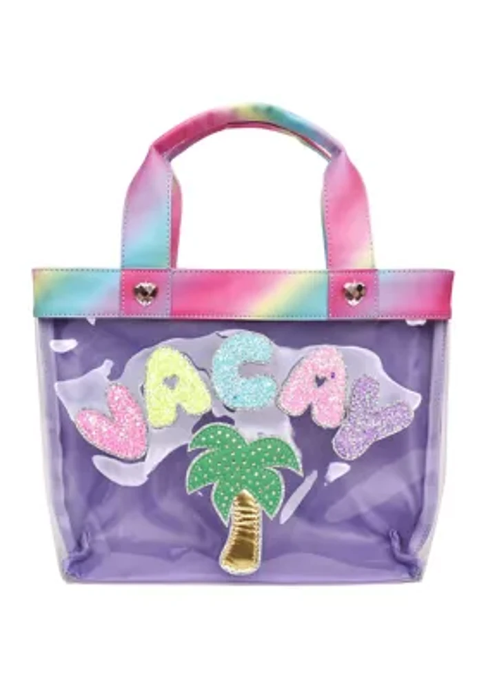 Girls Vacay Clear Tote Bag