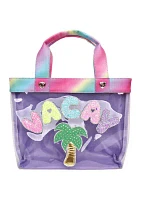 Girls Vacay Clear Tote Bag