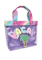 Girls Vacay Clear Tote Bag