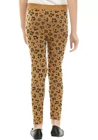 Girls 7-16 Pull On Printed Leggings