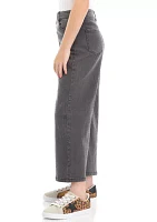 Girls 7-16 Wide Leg Button Front Pants