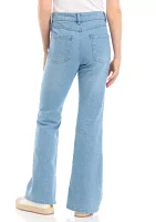 Girls 7-16 Denim Flare Pants