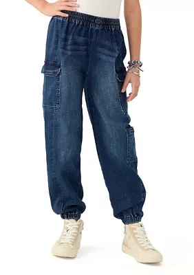 Girls 7-16 Cargo Jogger Pants