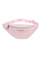 Girls Quilted Crossbody Sling Fanny Pack