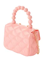 Girls Small Quilted Handbag