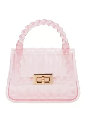 Pink Diamond Quilted Handbag