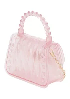 Pink Diamond Quilted Handbag