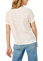 Girls 7-16 Knit Stripe T-Shirt