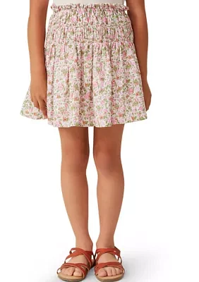 Girls 7-16 Ditsy Floral Printed Skirt