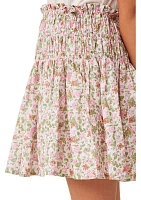 Girls 7-16 Ditsy Floral Printed Skirt