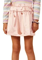 Girls 7-16 Banded Metallic Skirt