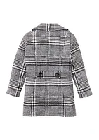 Girls 4-6x Faux Wool Peacoat