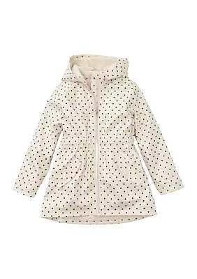 Girls 4-6x Polka Dot Raincoat