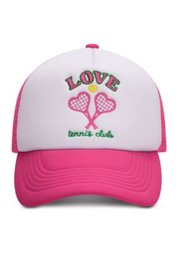 Girls Love Trucker Hat 