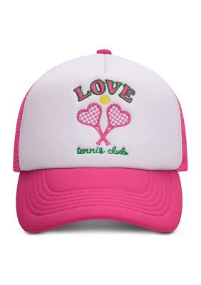 Girls Love Trucker Hat 