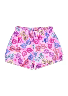 Girls 7-16 Spring Sunnies Plush Pajama Shorts