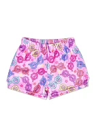 Girls 7-16 Spring Sunnies Plush Pajama Shorts