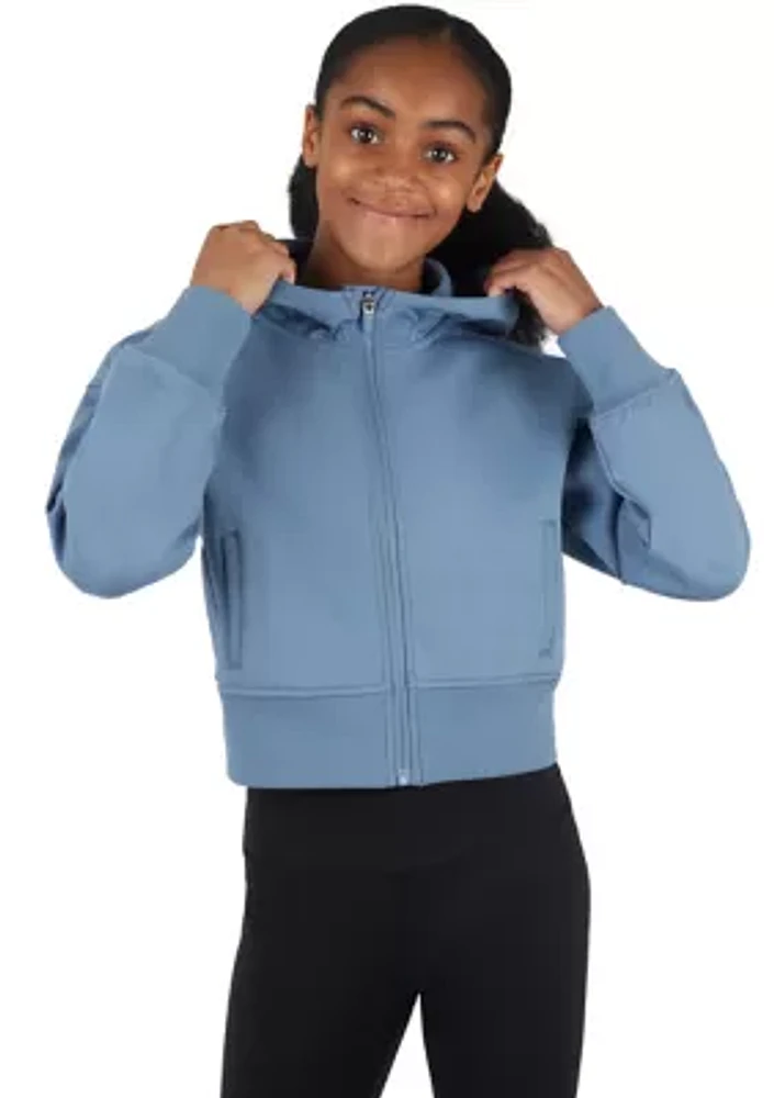 Girls 7-16 Zip Front Hoodie