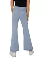 Girls 7-16 Crossover Waist Flare Pants