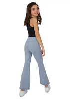 Girls 7-16 Crossover Waist Flare Pants