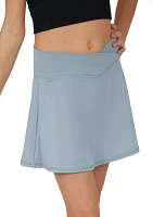 Girls 7-16 Crossover Waist Skort - 2 Pack