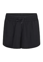 Girls 7-16 Solid Tie Waist Skort