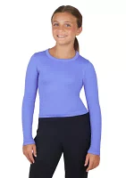 Girls 7-16 Long Sleeve Seamless T-Shirt