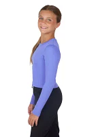 Girls 7-16 Long Sleeve Seamless T-Shirt