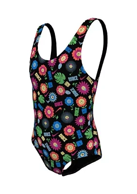 Girls 7-16 Garden Party U-Back One Piece Swimsuit