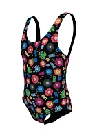 Girls 7-16 Garden Party U-Back One Piece Swimsuit