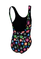 Girls 7-16 Garden Party U-Back One Piece Swimsuit