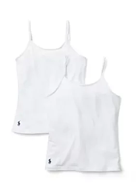 Girls 7-16 Polo Camisole - 2 Pack