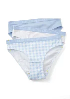 Girls 7-16 Bikini Brief Underwear - 3 Pack
