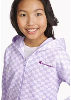 Girls 7-16 Full Zip Fleece Hoodie