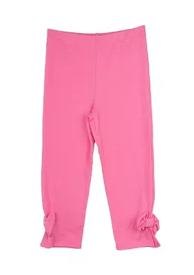 Girls 4-6x Bow Leggings