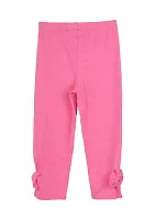 Girls 4-6x Bow Leggings