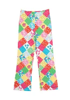 Girls 4-6x Patchwork Leggings