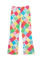 Girls 4-6x Patchwork Leggings