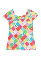 Girls 7-16 Patchwork Top