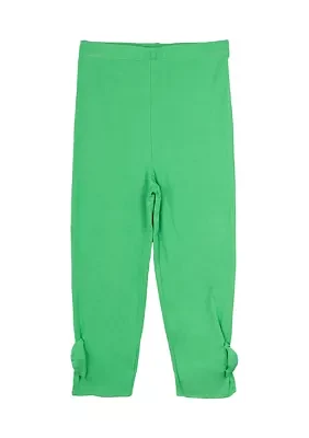 Girls 7-16 Bow Leggings