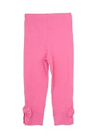 Girls 7-16 Bow Leggings