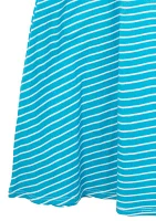 Girls 7-16 Striped Bloom Dress