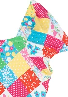 Girls 7-16 Patchwork Dress