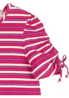 Girls 7-16 Striped Top