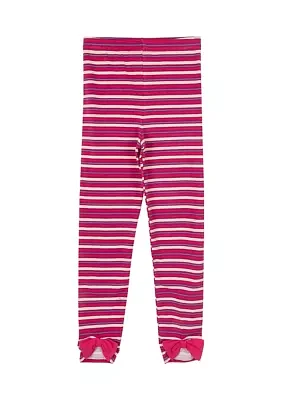 Girls 7-16 Striped Leggings