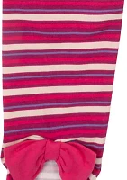 Girls 7-16 Striped Leggings