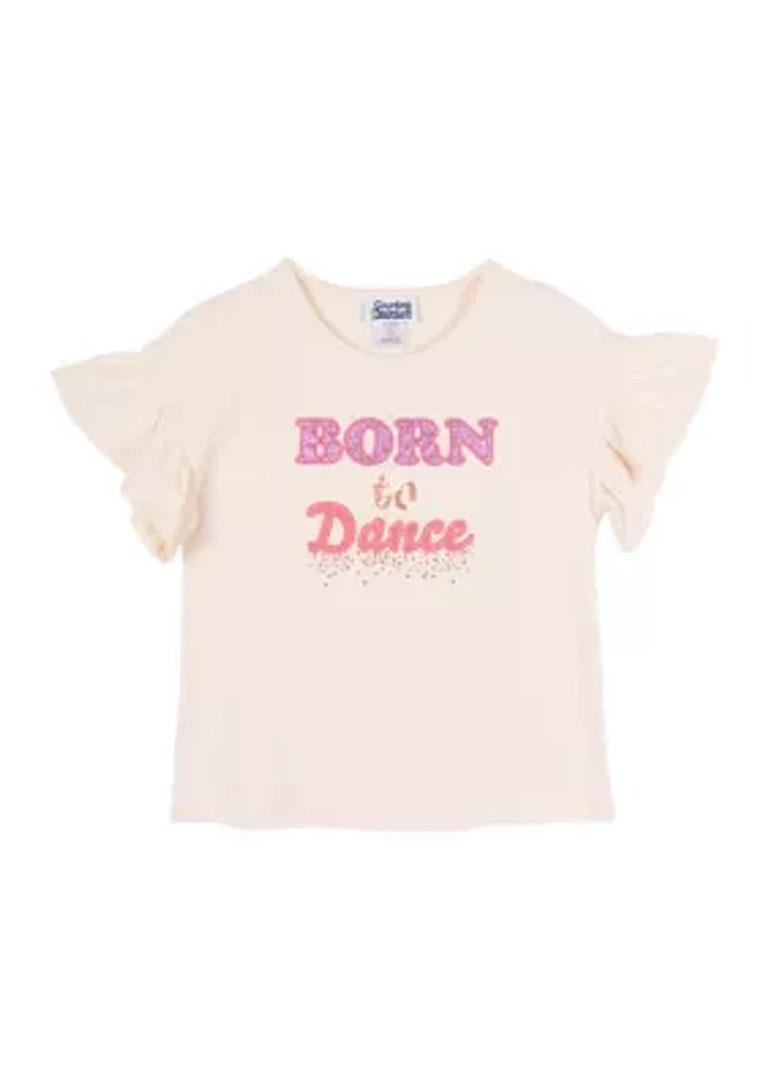 Girls 7-16 Born to Dance Graphic T-Shirt