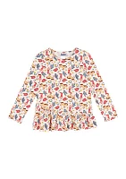 Girls 7-16 Printed Top